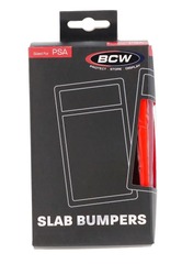 BCW Slab Bumpers (For PSA Graded Cards) - Red